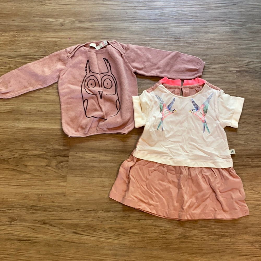 Stella McCartney sweater and dress